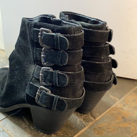 Sam Edelman Lucca suede ankle buckle bootie - Picture 3 of 8